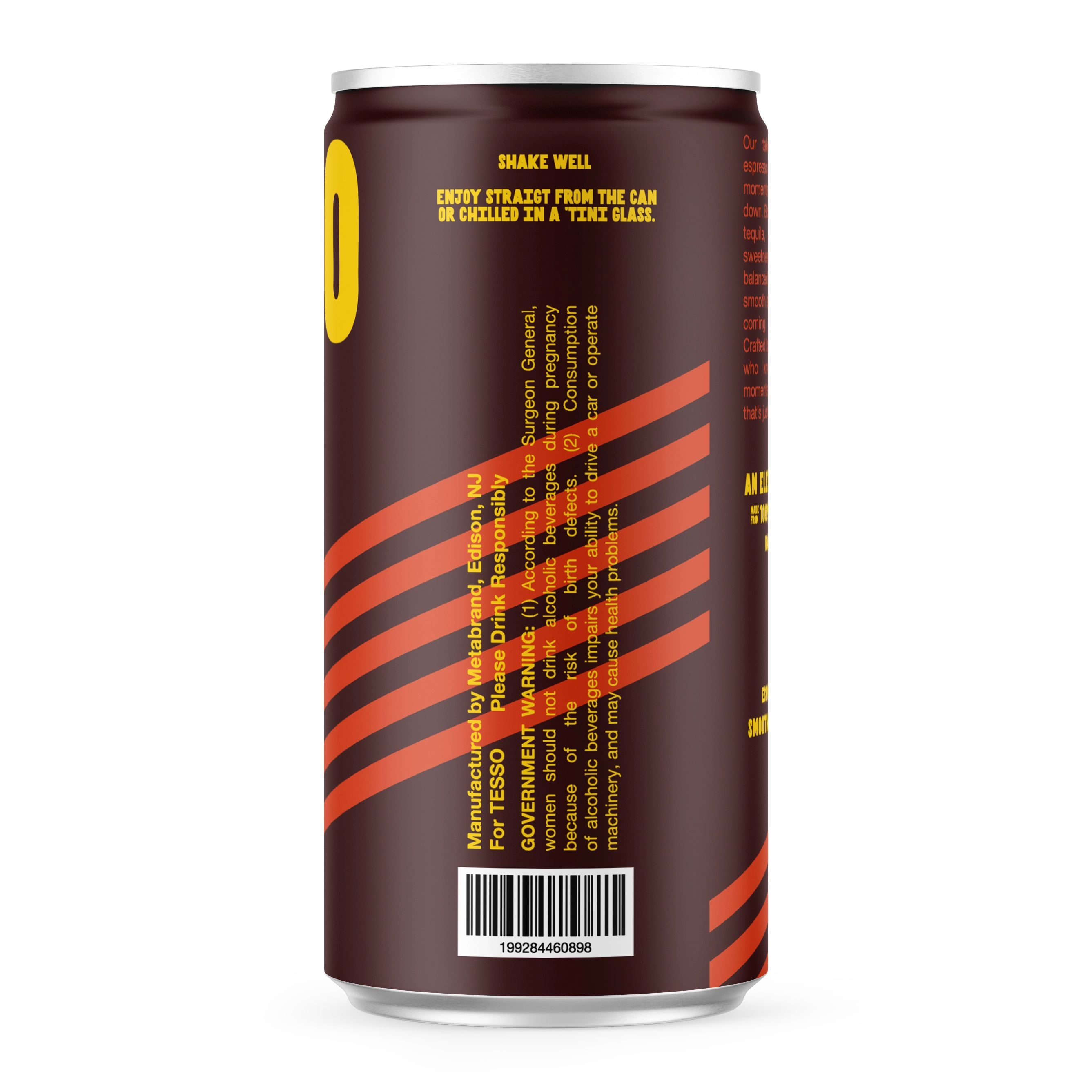 Tesso Espresso Martini with Tequila